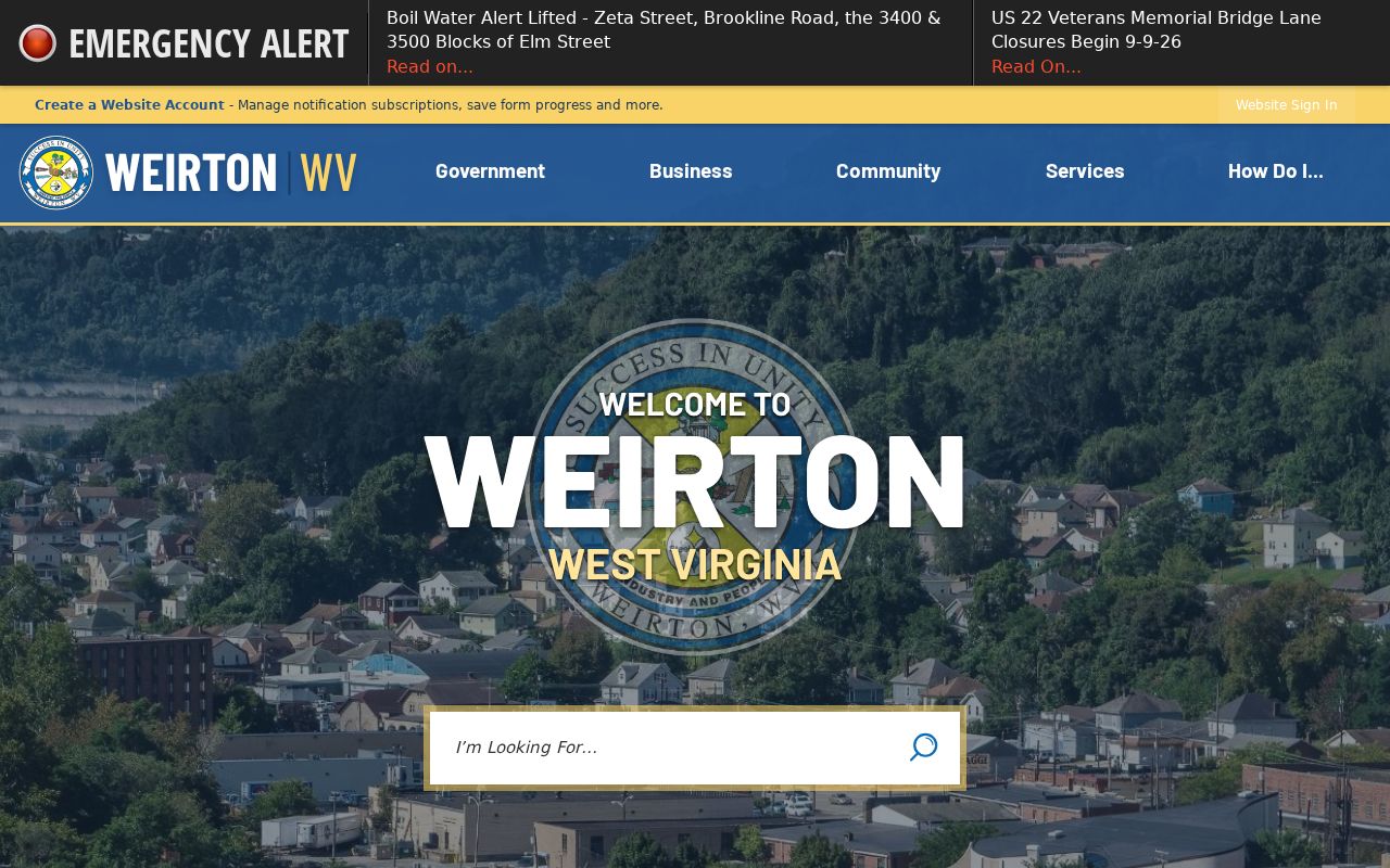 Hancock County Weirton court docket city government contact page